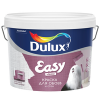 Краска Dulux Easy ВД матовая BC б/цв 9 л для стен и обоев немороз x 1