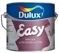 Краска Dulux Easy ВД матовая BW Белая 2,5 л для стен и обоев немороз x 1