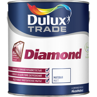 Краска DULUX TRADE Diamond Matt матовая BW Белая 2,5 л немороз x 1