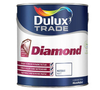 Краска DULUX TRADE Diamond Matt матовая BW Белая 5л немороз x 1