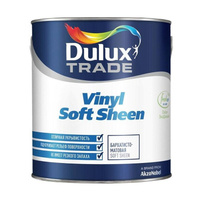 Краска DULUX TRADE Vinyl Soft Sheen бархатистая BW Белая 2,5 л немороз x 1