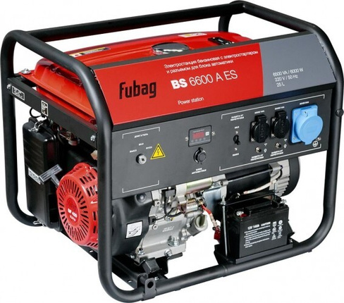 Генератор бензиновый FUBAG BS 6600 A ES с возможностью автоматизации [8641454]
