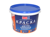 Краска ВД с упербелая для стен и потолков 3.0 кг ВЕДРО BROZEX ЛКЗ x 4/192