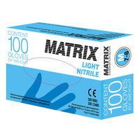 Перчатки медицинские нитриловые matrix Light