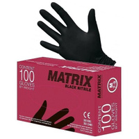 Перчатки медицинские нитриловые matrix Black