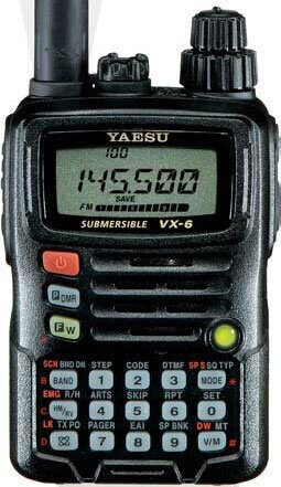 Любительская радиостанция Yaesu VX-6R