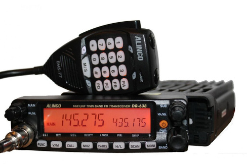 Автомобильная радиостанция Alinco DR-638 VHF UHF