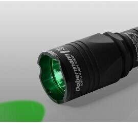 Фонарь Armytek Dobermann Зелёный свет