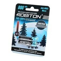 Аккумулятор ROBITON SIBERIA 800 mAh ААА 2 шт.