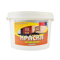 Краска интерьерная акри л моющаяся 14 кг BROZEX ЛКЗ x 1/48