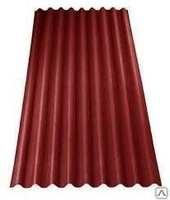 Ондулин Smart красный 1950*950мм, толщина 3 мм, 8 волн