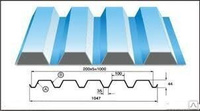 Профнастил оцинкованный с покрытием полиэстер нс21 0 7