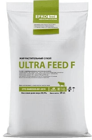 Защищенный жир ULTRA FEED F, 25 кг