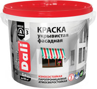 Краска фасадная укрывистая ДАЛИ 5л x 1/60