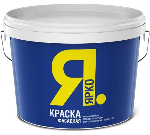 Краска ЯРКО фасадная 28 кг Ярославль x 1