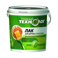 Лак акрилатный бесцветный 0,5 кг Главный технолог Новбытхим x 1/12