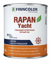 Лак алкидно-уретановый Finncolor Rapan Yacht EP гл 0,9л x 6/462