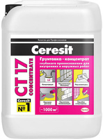 CERESIT CT17 грунтовка в/д концентрат глубокого проникновения (10л)