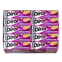Жевательная резинка Dirol Дирол Маракуйя, 1 упаковка по 30 шт Dirol Cadbury