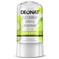 Дезодорант-кристалл с экстрактом огурца Cucumber Mineral Deodorant Stick, 60 г DEONAT