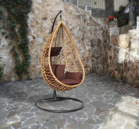 Кресло плетеное подвесное Aura