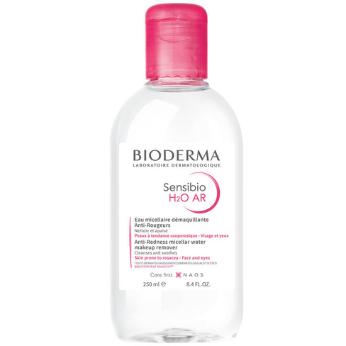 Sensibio H2O AR мицеллярная вода для кожи с покраснениями и розацеа, 250 мл, Bioderma