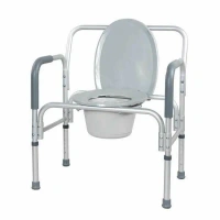 Кресло-туалет 10589 для полных людей (разборный) Симс