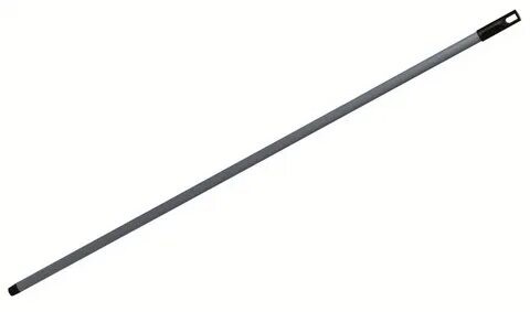 Черенок для щеток метал л полимерное покр с резьб. дл.120 см Серый М5145