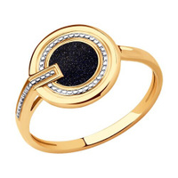 Кольцо из золота с эмалью SOKOLOV 018983