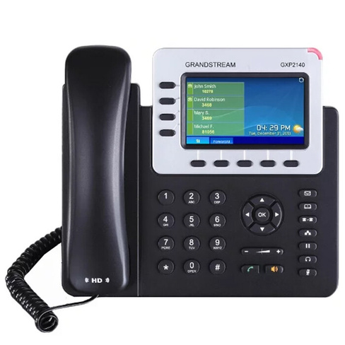 Телефон VoIP SIP Grandstream GXP-2140, черный