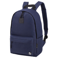Рюкзак BRAUBERG POSITIVE универсальный карман-антивор Dark blue 42х28х14 см 270775