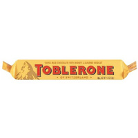 Шоколад Toblerone Молочныймед, миндальный, 35 г