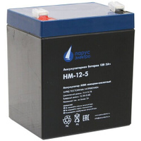 Аккумуляторная батарея для ИБП Парус-электро HM-12-5 (AGM/12В/5Ач/клемма F2), 90х70х101мм Парус электро