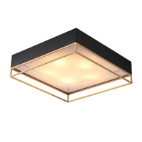 SL1127.422.05 Свет-к потолочный STLuce черный, Мат. золото/белый E27 5x40W