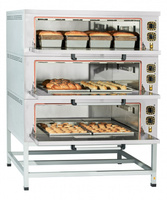 Подовая печь шкаф ЭШП-3-01 (320 °C) нержавеющая камера пекарская Abat