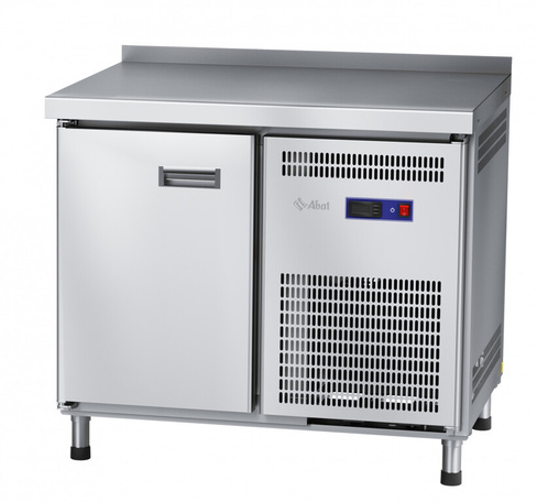 Стол холодильный низкотемпературный СХН-70 неохлаждаемая Столешница с бортом (дверь) Abat